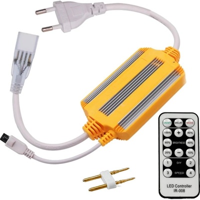 BERGE Napájecí kabel se stmívačem pro neonové LED pásky 230V 9421
