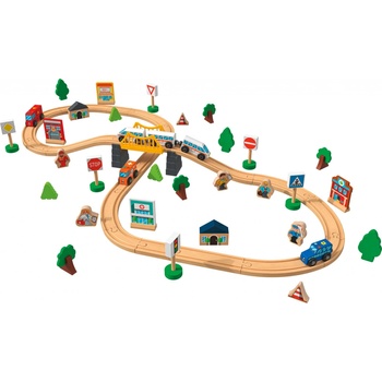 Playtive železnica mesto farma