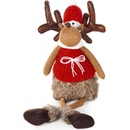 EUROFIRANY VIANOČNÁ DEKORAČNÁ REINDEER 59 CM VIACFAREBNÁ