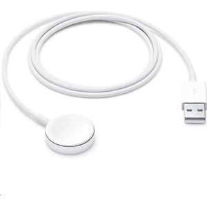 Apple Магнитен кабел за зареждане Apple за Apple Watch (1 м), бял MW6A3ZE/A