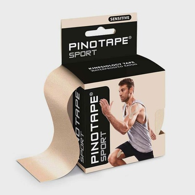 Pino Tape Tejpovací páska pro citlivou pokožku Sensitive béžová 5 cm x 5 m