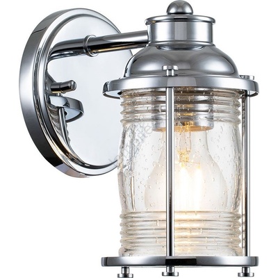 Elstead Lighting Quintiesse QN-ASHLANDBAY1-PC-BATH-Външна стенна лампа ASHLAND BAY 1xE27/60W/230V IP44 (ED1015)