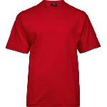 TEE JAYS Мъжка тениска tee jays tj8000 sof tee - червена xl (18800000404)