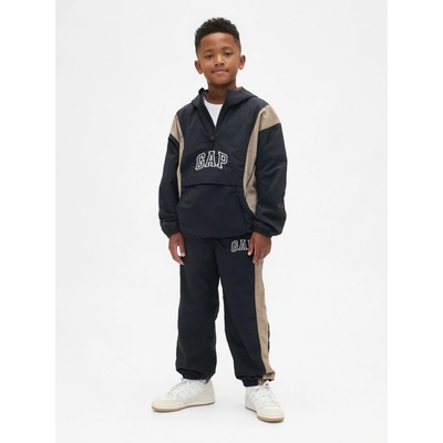 GAP dětské nylonové kalhoty černá – Zboží Mobilmania