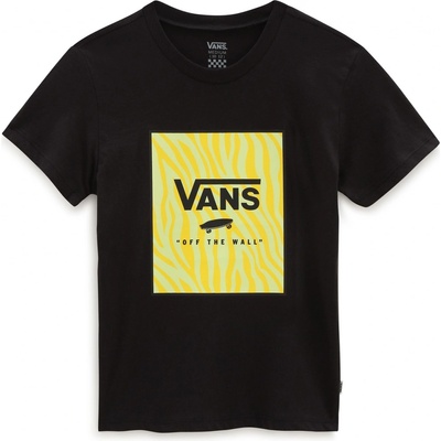 Vans Girls Zoo Box Tee Black