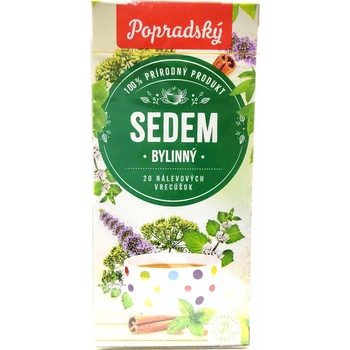 Popradský bylinný čaj Sedem bylinný 30 g