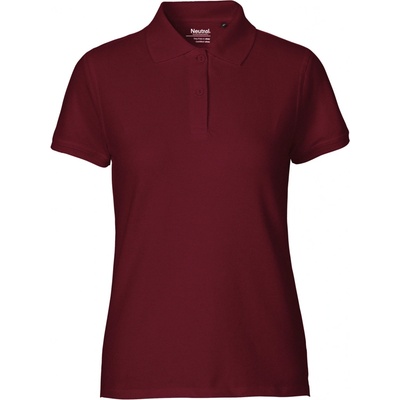 Neutral Dámské polo triko NE22980 Bordeaux