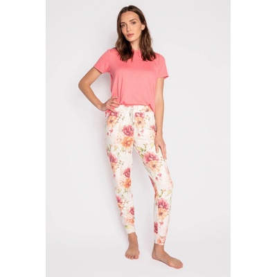 PJ Salvage Brunch In Bed Pant - Beige