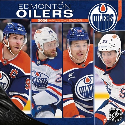 JF Turner Edmonton Oilers NHL Wall 2026