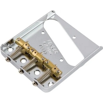 Image 1 of Fender 3-Saddle American Vintage Hot Rod Telecaster Bridge Assembly Nickel Мост за китара (0091114049)
