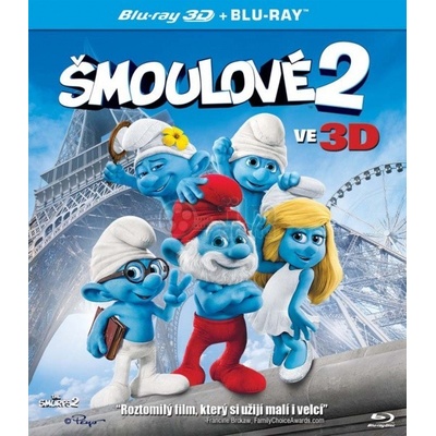 Šmoulové 2 (3D + 2D), Blu-ray