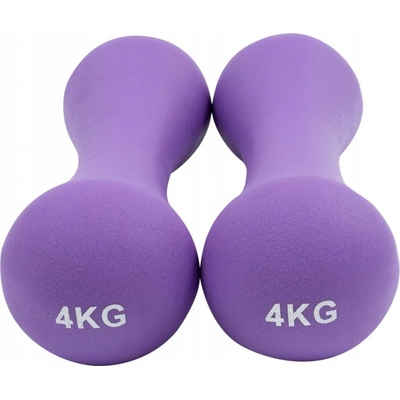 Spartan Sport Neoprenové činky 2 x 4 kg 2 ks