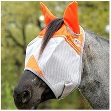 CASHEL Crusader Fly Mask Standard maska proti hmyzu s ušima Modrá