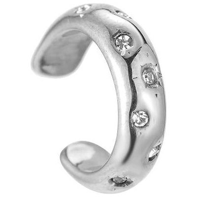 SARINES Stříbrný earcuff s jemnými zirkony S1541