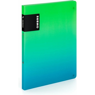 OXYBAG OMBRE PP A4 2-krúžkové, zelené