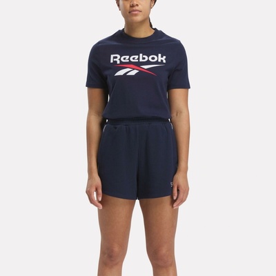 Reebok dámske fitness tričko modro-biele