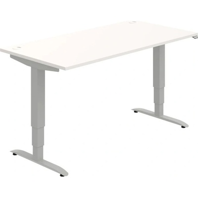 OFFICE PRO s.r.o. HOBIS výškovo nastaviteľný stôl MOTION MS 3 1600, stand.ovládanie, biela