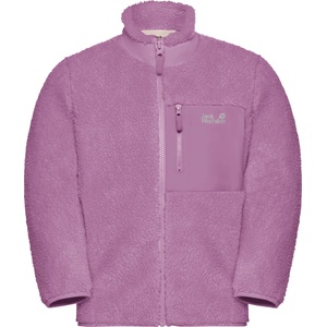 Jack Wolfskin Детско поларено яке Jack Wolfskin Kid's Ice Curl Jacket Fleece jacket - Vivid Orchid - размер 128 (EU) (703-7843-0413)