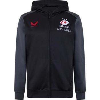 Castore Суичър Castore Mens Saracdens Overhead Hoodie 2024 2025 - Caviar/ Ebony