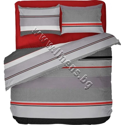 Dilios Спален комплект Dilios Грид, p/n 15708093000 - Спален комплект от Ранфорс (15708093000)