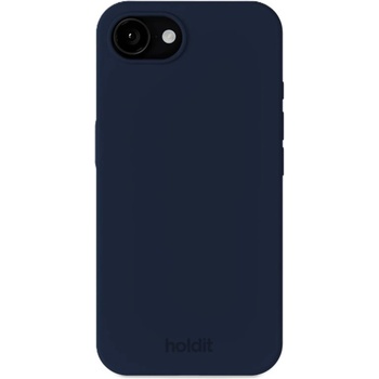 Holdit Гръб Holdit Silicone за iPhone 16e - Midnight Blue