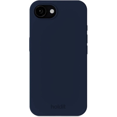 Holdit Гръб Holdit Silicone за iPhone 16e - Midnight Blue