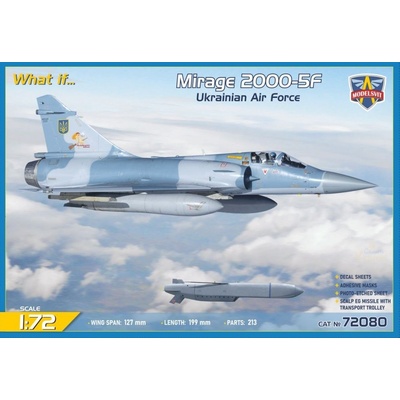 Mirage ModelSvit 2000-5F jet fighter in ZSU service 1:72