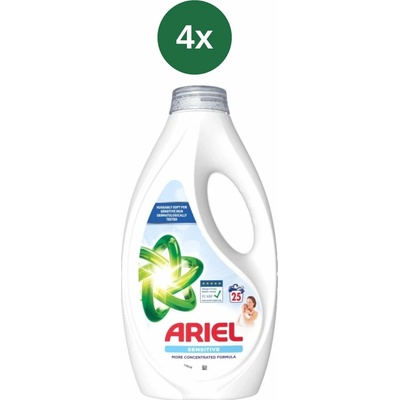 Ariel prací gel Sensitive 4 x 1,125 l 25 PD