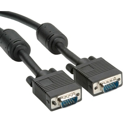 Roline Кабел Roline S3625, от VGA(м) към VGA(м), 2m, черен