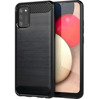 Samsung Carbon Shield TPU калъф за Samsung Galaxy A02s - Черен KP10709