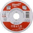 Milwaukee řezný kotouč 115x1 mm 4932451474