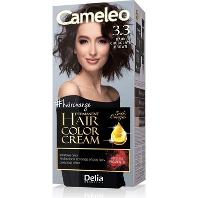 Delia Cameleo barva na vlasy 3.3 čokoládově hnědá