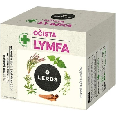 Leros Očista Lymfa bylinný čaj na detoxikáciu 10 x 1,5 g