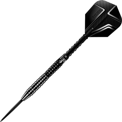 Sada šípok Harrows steel Black Knight 22g, 90% wolfram