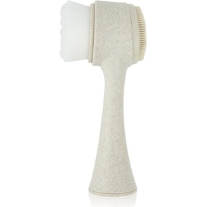 So Eco Facial Cleansing Brush двустранна почистваща четка за лице с дръжка, подлежаща на компостиране