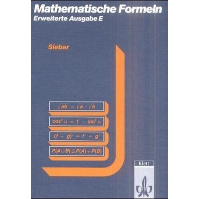 Mathematische Begriffe und Formeln für die Sekundarstufe I und II der Gymnasien, Erweiterte Ausgabe E