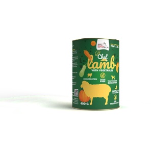 Syta Micha Монопротеинова мокра храна с агнешко за кучета БЕЗ никакво пилешко Syta Micha Lamb with Vegetables 200гр/400гр - petvitaminhouse - 6,85 лв