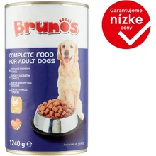 Brunos Adult Kúsky s hydinou v omáčke 1240 g