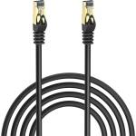S-Link Кабел S-link - MM-CAT705 (S/FTP пач кабел, CAT7, 10 GBPS, позлатен, черен, 5 м) (41575)