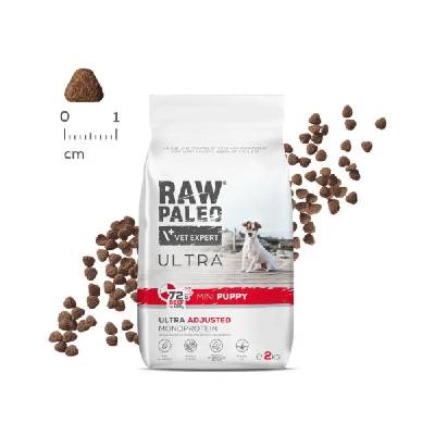 RAW PALEO Ultra Mini Puppy Beef - суха храна за кученца от малки породи - 2 кг (5902414211025)