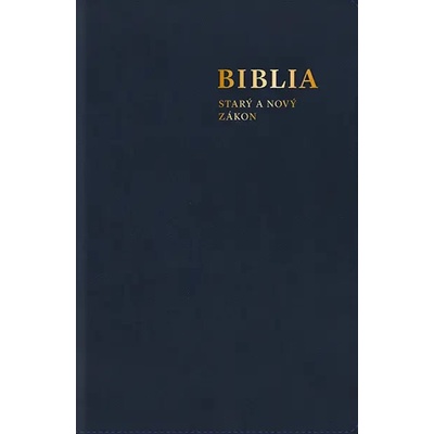 BIBLIA. Starý a Nový zákon, stredný formát, modrá
