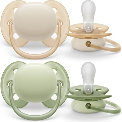 Avent Philips šidítko Ultrasoft Premium 2 ks oranžová
