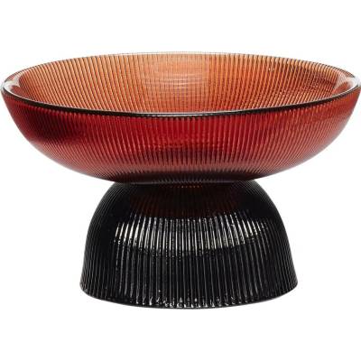 Hübsch Skleněná miska Amber 16 cm