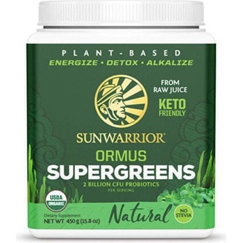 Sunwarrior Ormus Super Greens BIO natural 450 g