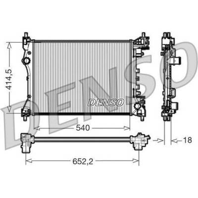 Chladič, chlazení motoru DENSO DRM01005