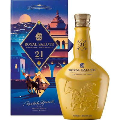 Royal Salute The Jodhpur Polo Edition 21y 40% 0,7 l (kazeta)