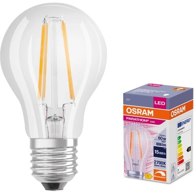 OSRAM Led ЛАМПА parathom dim cla fil 60 dim 7w/827 e27 ledvance (2024008297)