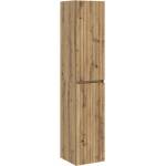 vidaXL Стенно Баня Кабинет Дъб артизан 33 x 34, 5 x 160 см (890651)