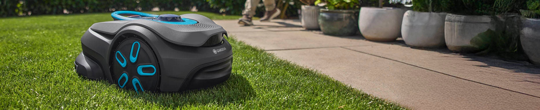 Gardena robotická sekačka Gardena robotická sekačka