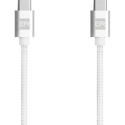 ER POWER ERPWCC5AP120-WH USB-C/USB-C 5A (100W), 1,2m, bílý